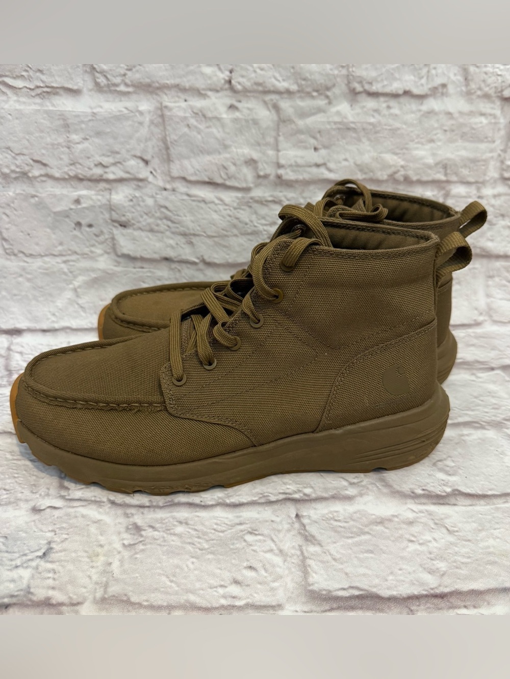 Carhartt Men's Haslett Moc Toe Canvas Chukka Shoes size 9